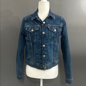 Women’s Levi Strauss Dark Wash Denim Jacket